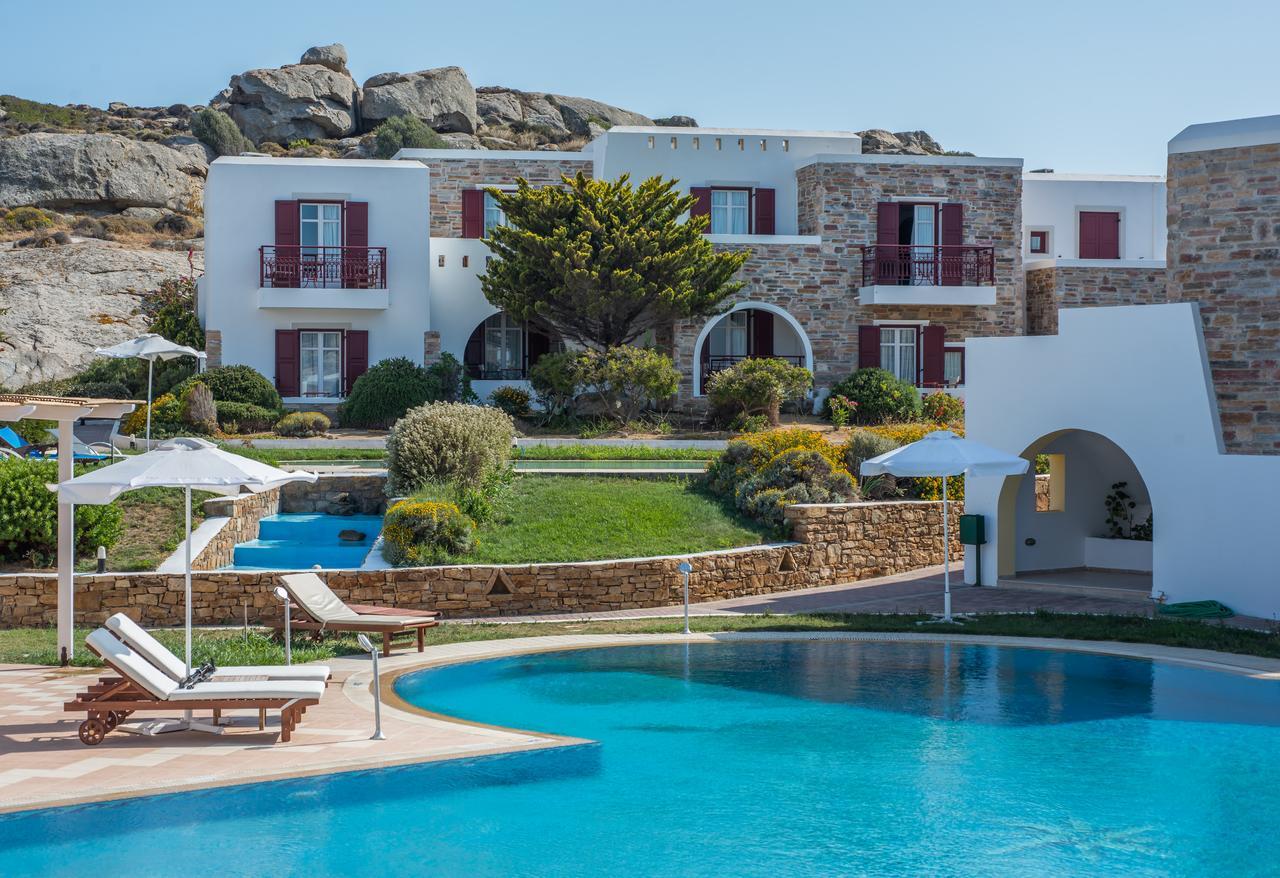 Naxos Palace Hotel Стелида Экстерьер фото